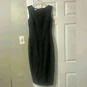 EPISODE Blk Dress With Back Buttons - Size 8 - B7